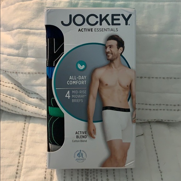 Men’s Jockey Active Essentials Briefs - Picture 1 of 4